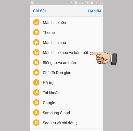 Turning off the lock screen camera icon on Samsung J7 Prime Mytour