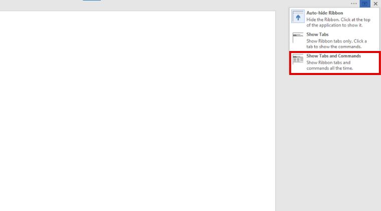 How to Quickly Restore Missing Toolbar in Word