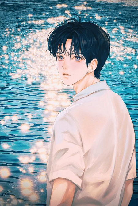 The Coolest, Melancholic, and Icy Anime Male Images