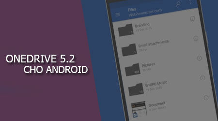 Microsoft Releases OneDrive Update for Android 5.2
