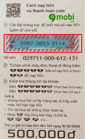 Lưu ý khi nạp thẻ và giải quyết vấn đề thường gặp