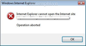 Resolving the 'Internet Explorer cannot open the Internet site Error ...