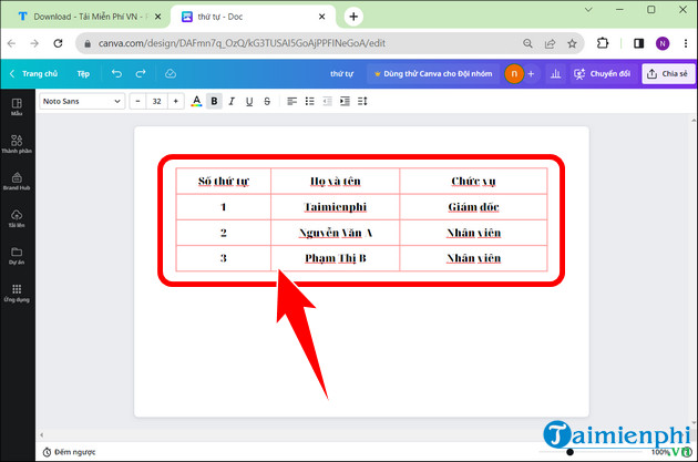 Maintain Formatting When Copying Tables from Word to Canva