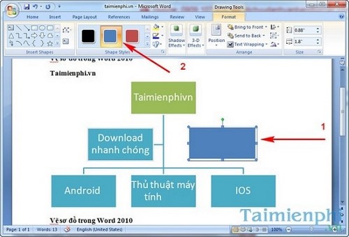 Tips for Creating Diagrams in Word 2010, Flowcharts, Straight Lines ...