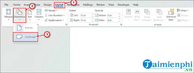 Simple and Effective Method to Rotate Paper Size in Word 365 and Word 2019