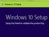 Fixing Windows 10 Setup Validation Error