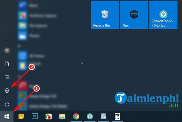 Step 2: In the Settings window, click on the search bar and enter ...