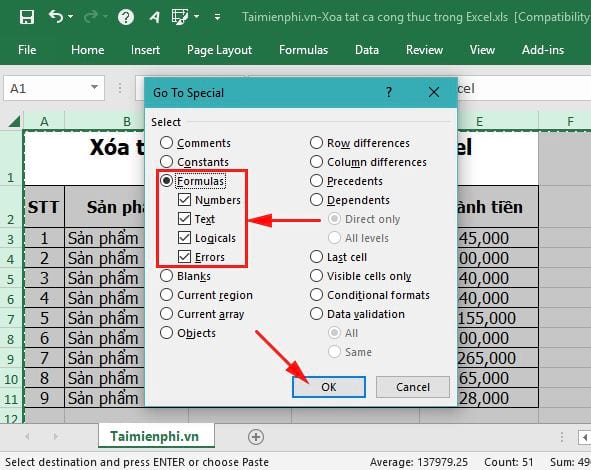 How to Remove All Formulas in Excel 2016, 2010, 2003, 2007, 2013