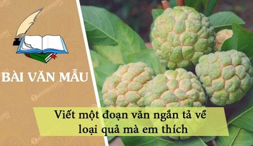 Tả 1 Loại Trái Cây Mà Em Thích - Cách Viết Bài Văn Miêu Tả Đặc Sắc