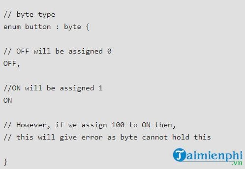 What is Enum in C#? Syntax and initialization