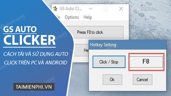 How to Download and Use GS Auto Clicker for PC and Android