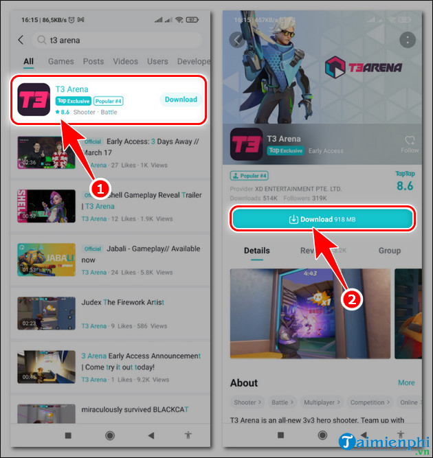 How to Download and Install T3 Arena on Android, iOS