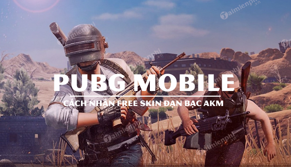 Receive the Silver Bullet AKM skin in PUBG Mobile for free