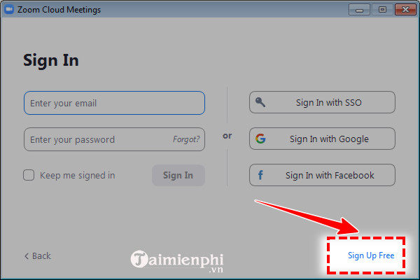 3. Đăng nhập và kích hoạt tài khoản Zoom