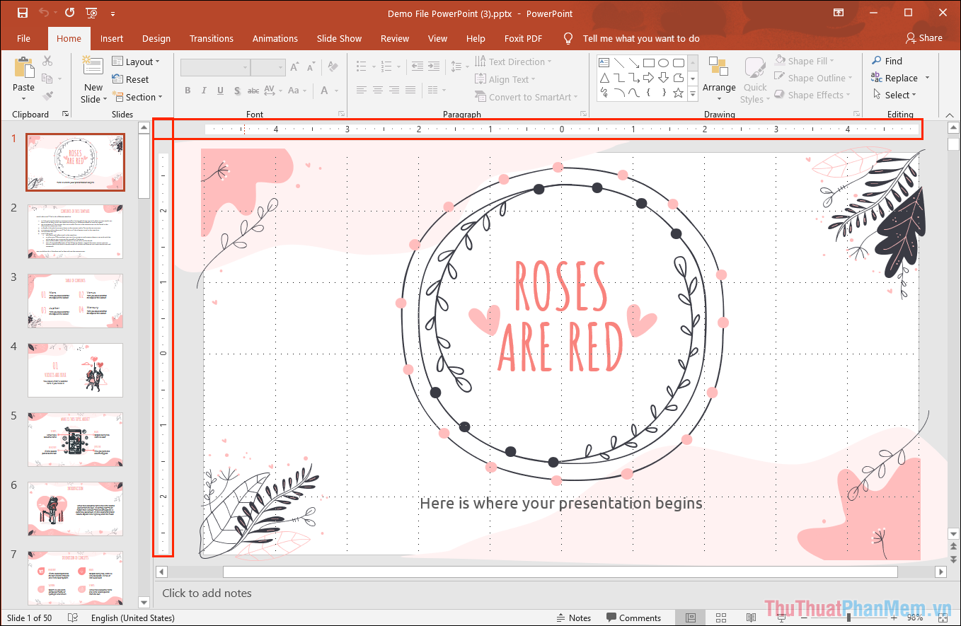 How to Change PowerPoint's Measurement Units