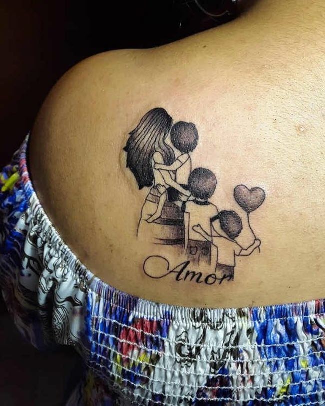 3 tulips, represents 3 children 💜 Tattoo fot Angie #Tattoo #tattoojakarta  #tattoojakartabarat #jakartatattoo #jakartatattooartist ... | Instagram