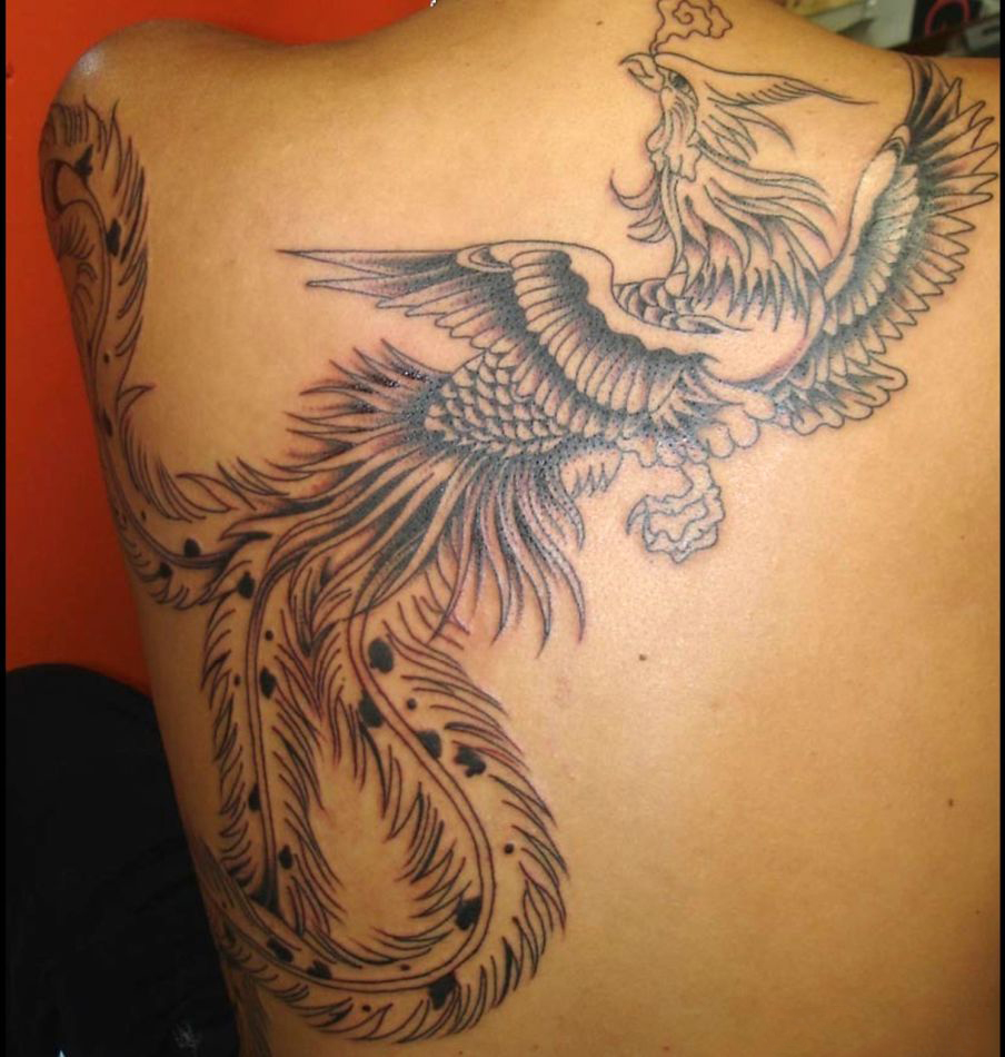 Explore the Most Beautiful Phoenix Fire Tattoos