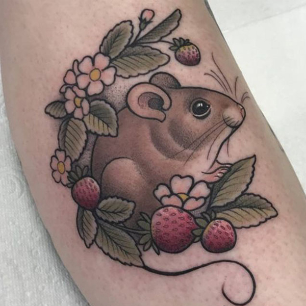 The Most Stunning Lucky Mouse Tattoo Designs of 2024