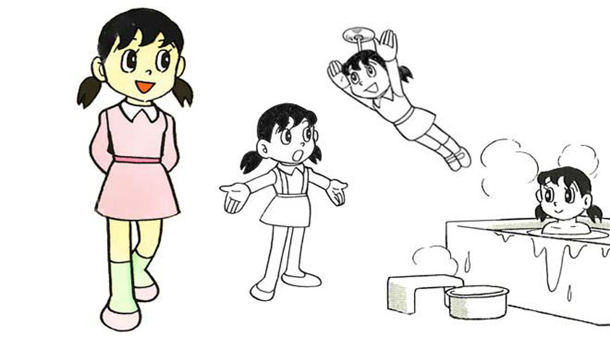 How to Draw Nobita Shizuka | Nobita Shizuka Drawing | Sketch | Sketches -  YouTube