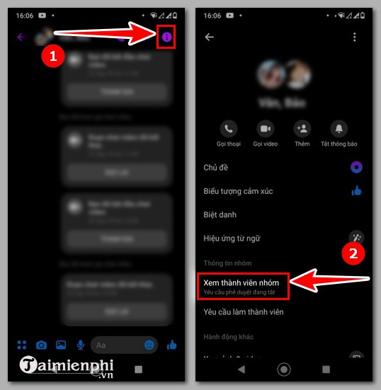 Cách xoá thành viên khỏi nhóm trên Messenger của Facebook