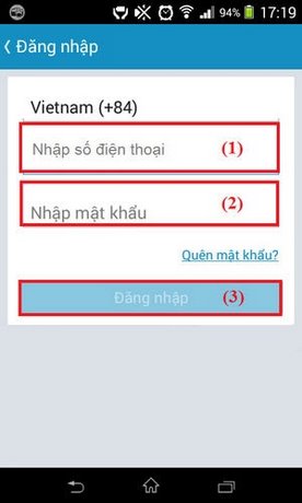 Cách truy cập phòng chat Zalo trên Android