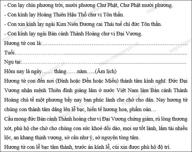 Văn Khấn Rằm Tháng Giêng Tại Miếu: Hướng Dẫn Chi Tiết và Ý Nghĩa