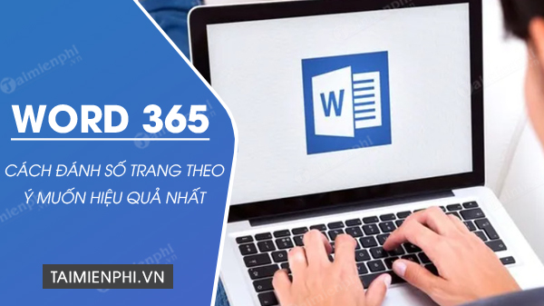 Cách Đánh Số Trang Trong Word