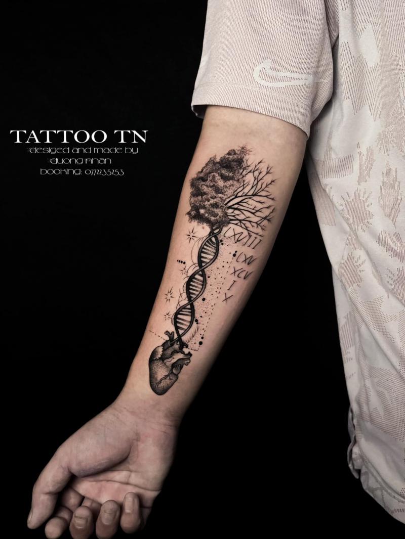 Mặt Quỷ Và Kì Lân. Tuấn Nguyễn Tattoo Cần Thơ - YouTube