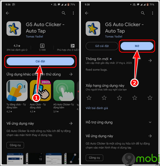 Hướng dẫn cài đặt và sử dụng Auto Click 2.2 trên iPhone & Android