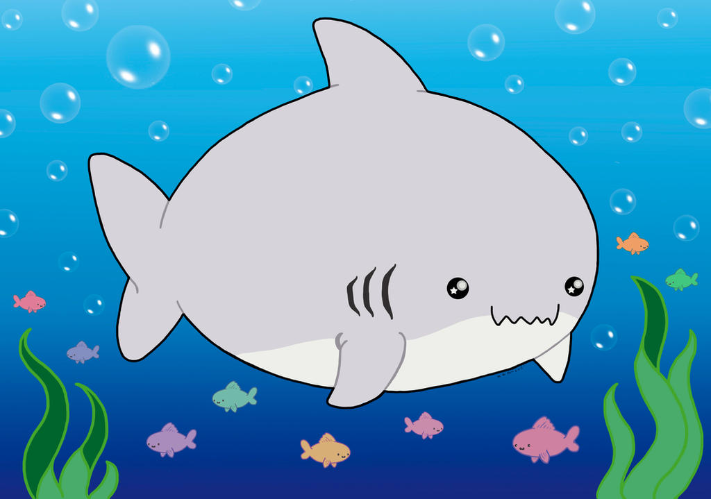 Cá mập Chibi - Hình ảnh đáng yêu nhất về cá mập Chibi