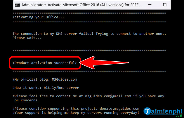 Hướng Dẫn Kích Hoạt Office 2016 Bằng Cmd Mở Khóa Bản Quyền Miễn Phí Vĩnh Viễn 6087