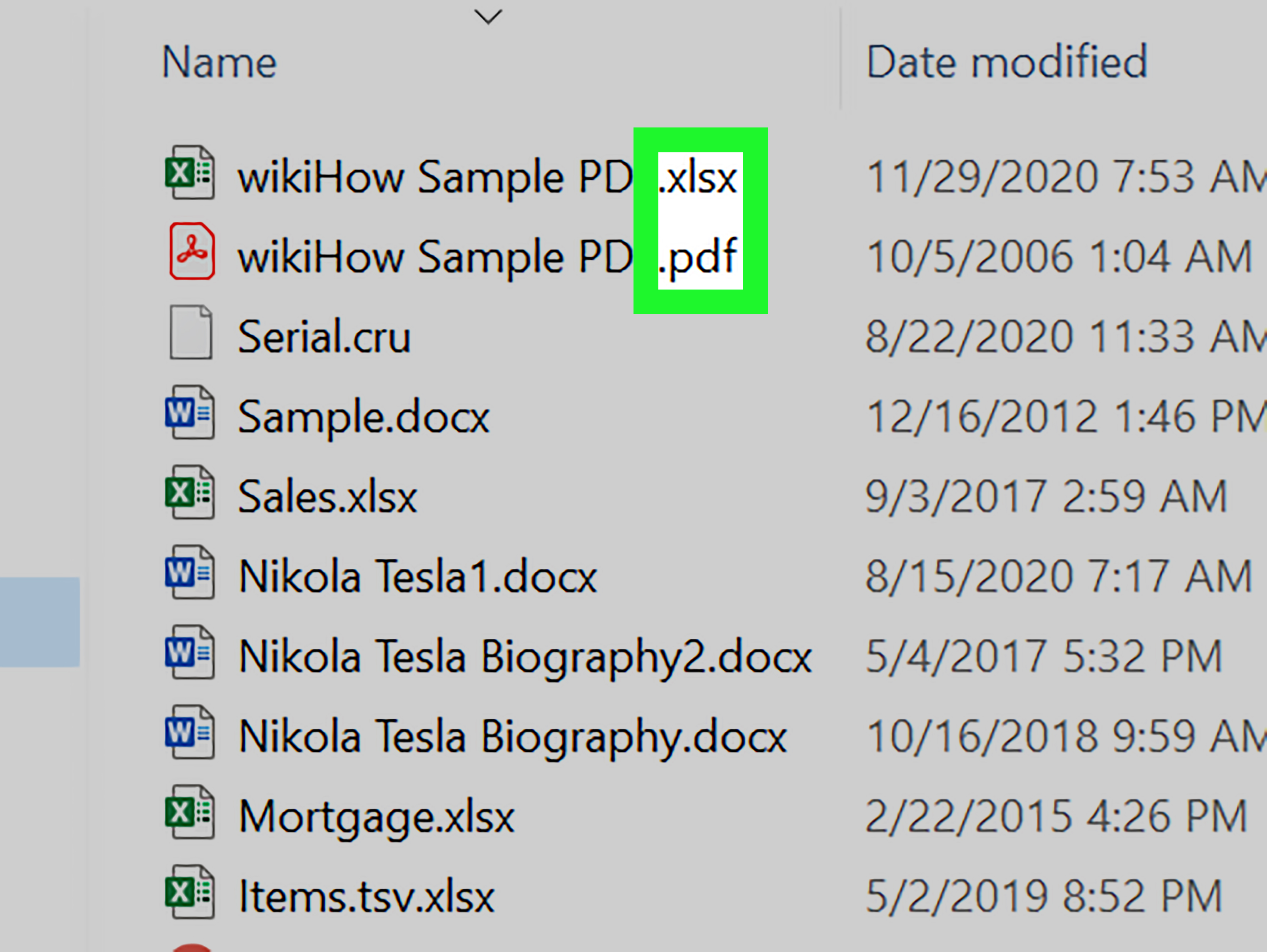How to Modify a File Extension