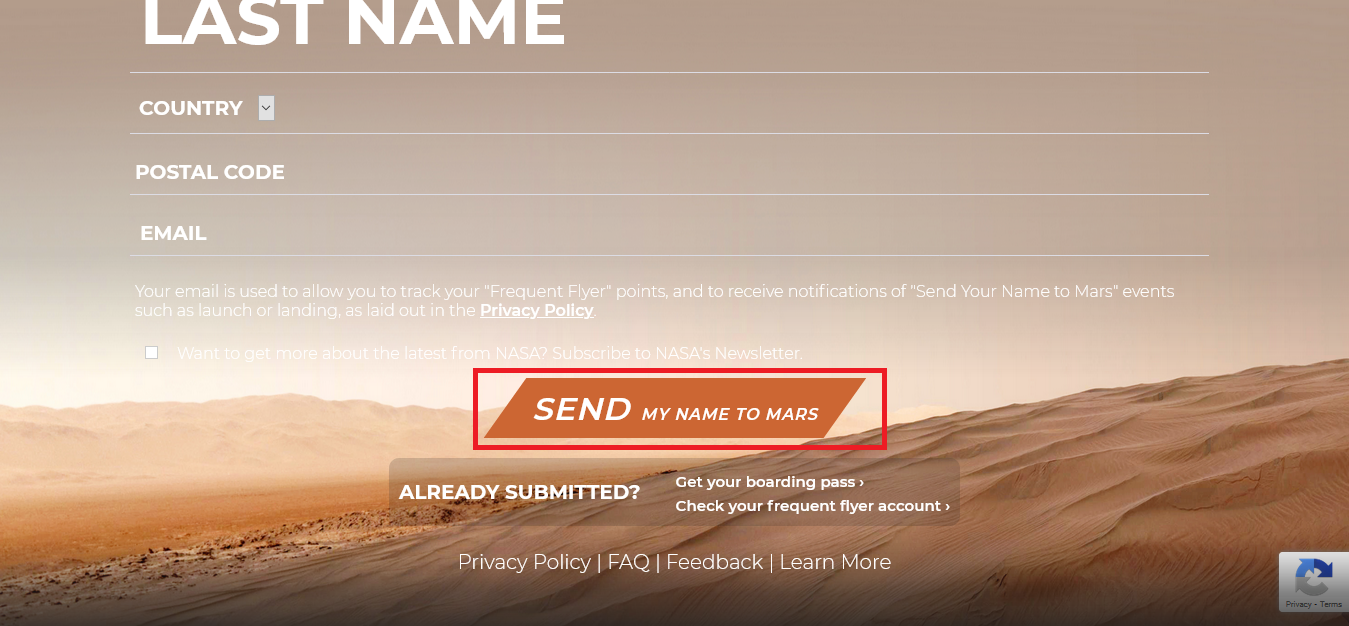 How to Send Your Name to Space 7 Steps (with Images) Mytour