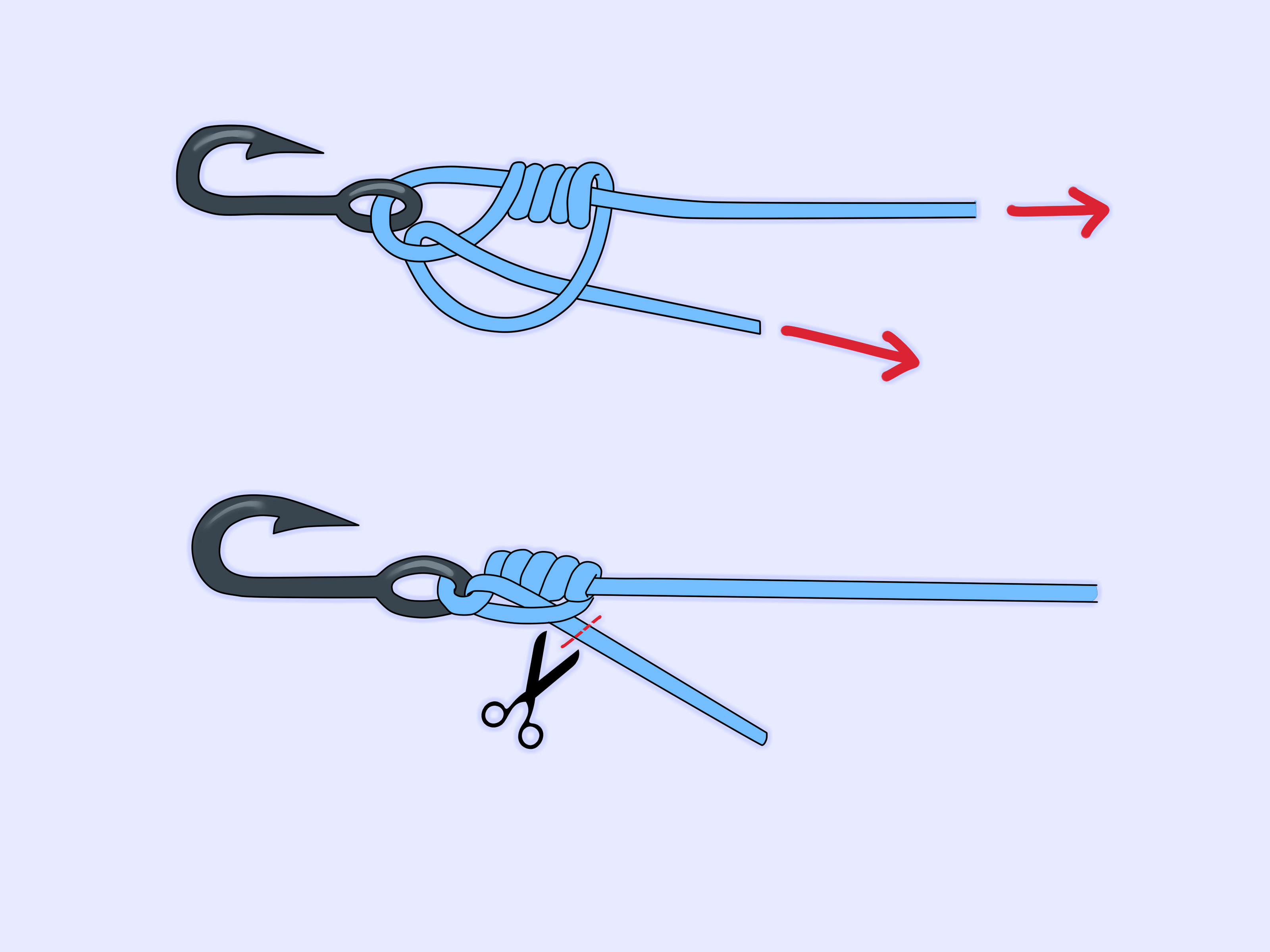 how to tie a swivel