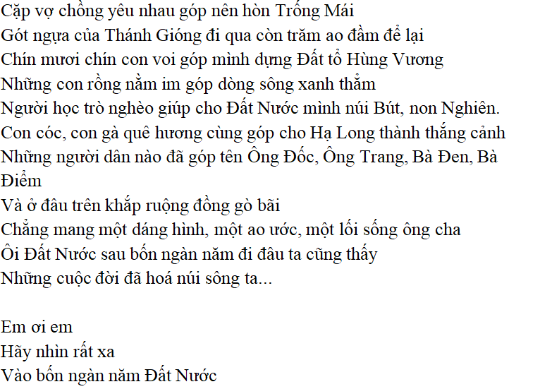 Bài thơ Đất nước (Nguyễn Khoa Điềm) - Tác giả và tác phẩm (mới 2023) - Ngữ văn lớp 12