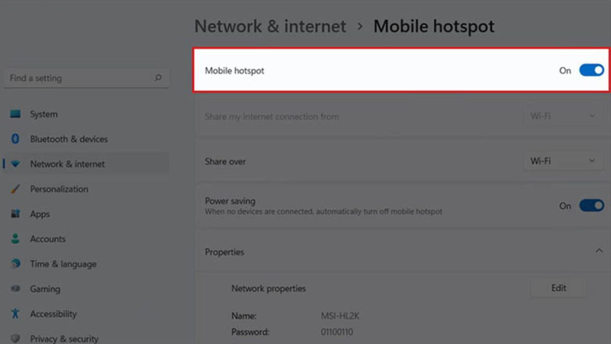 Cách phát Wifi từ máy tính Win 7, 8, 10, 11 không cần dùng phần mềm