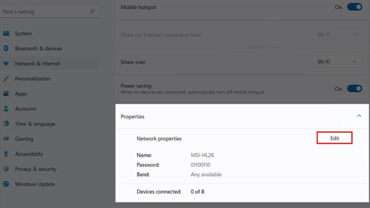 Cách phát Wifi từ máy tính Win 7, 8, 10, 11 không cần dùng phần mềm