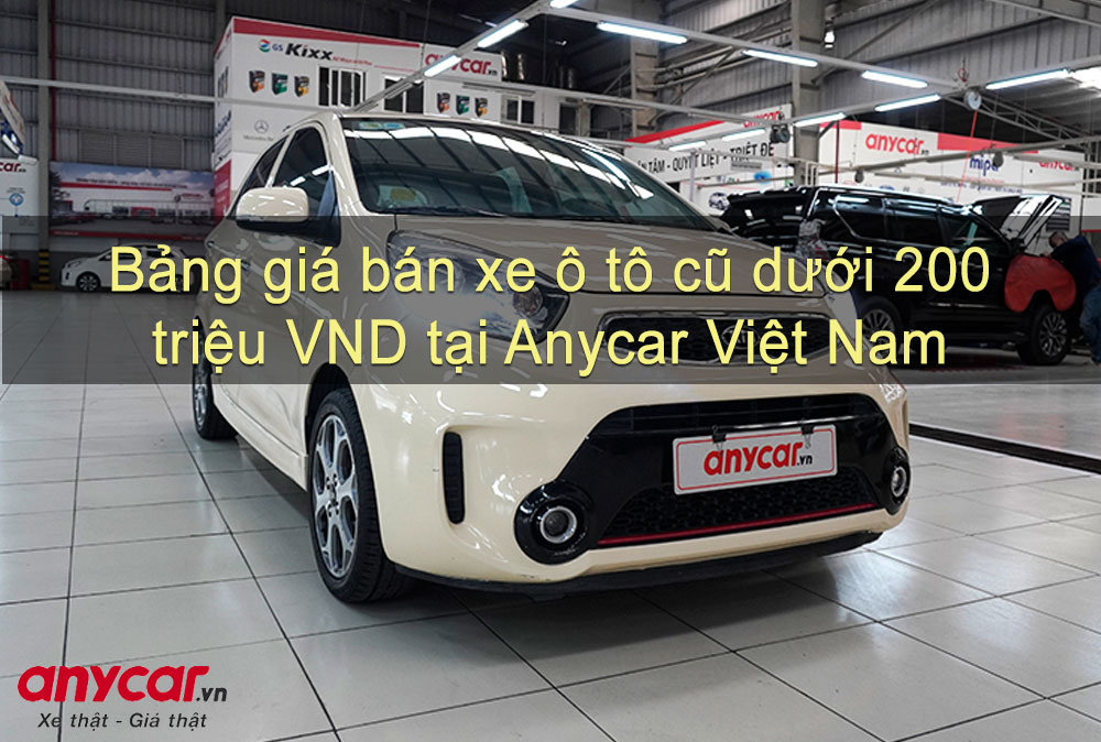 XE Ô TÔ CŨ GIÁ DƯỚI 200 TRIỆU TẠI TP HCM