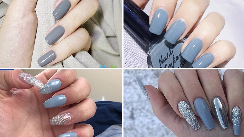 Khám phá 100 mẫu nail màu xanh sành điệu và cuốn hút