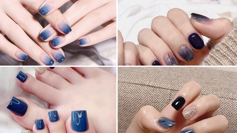 Khám phá 100 mẫu nail màu xanh sành điệu và cuốn hút