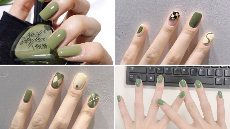 Khám phá 100 mẫu nail màu xanh sành điệu và cuốn hút