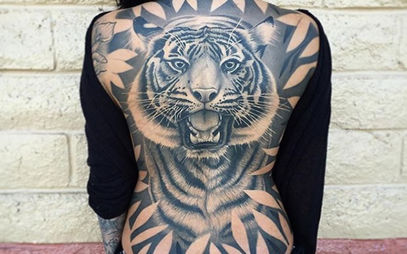 Tổng hợp 60+ mẫu hình xăm con hổ đẹp nhất và ý nghĩa của chúng
