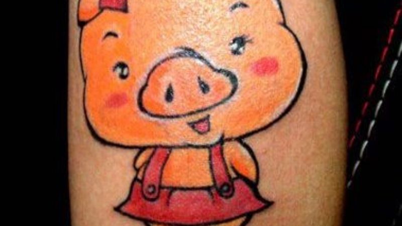 Tổng hợp 40+ hình xăm con heo đẹp nhất, ý nghĩa hình xăm con heo