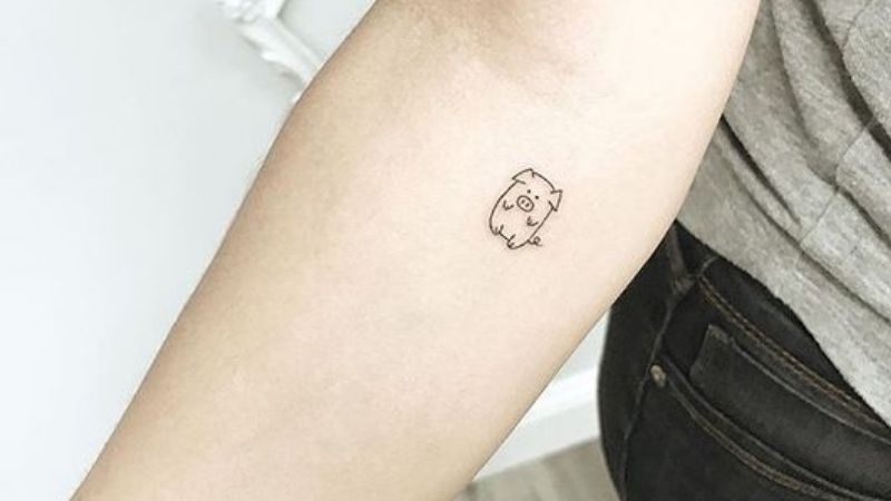Tổng hợp 40+ hình xăm con heo đẹp nhất, ý nghĩa hình xăm con heo