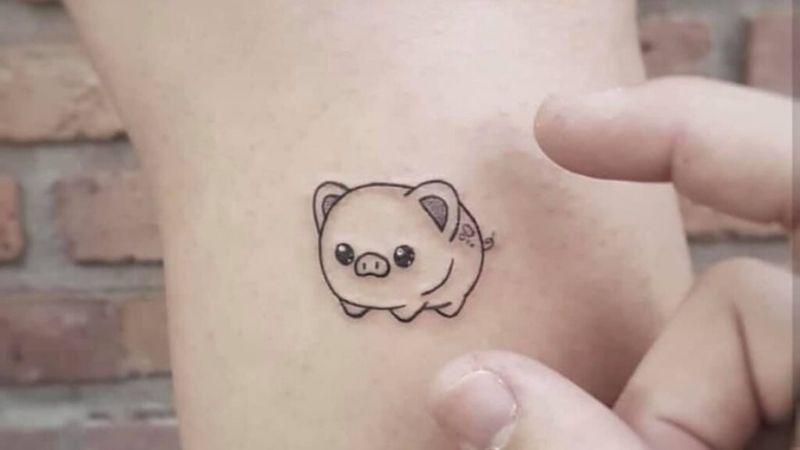 Tổng hợp 40+ hình xăm con heo đẹp nhất, ý nghĩa hình xăm con heo