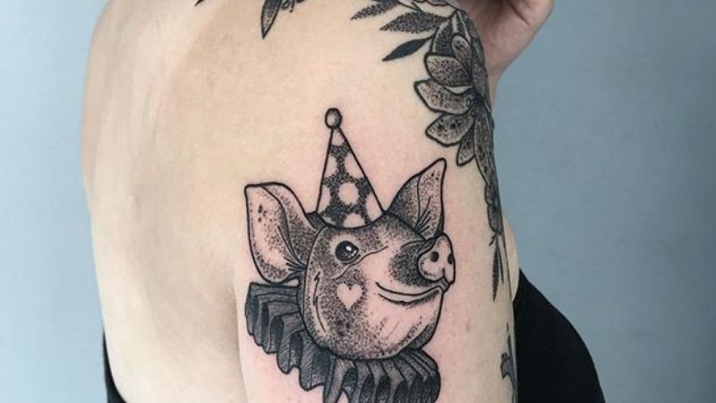 Tổng hợp 40+ hình xăm con heo đẹp nhất, ý nghĩa hình xăm con heo