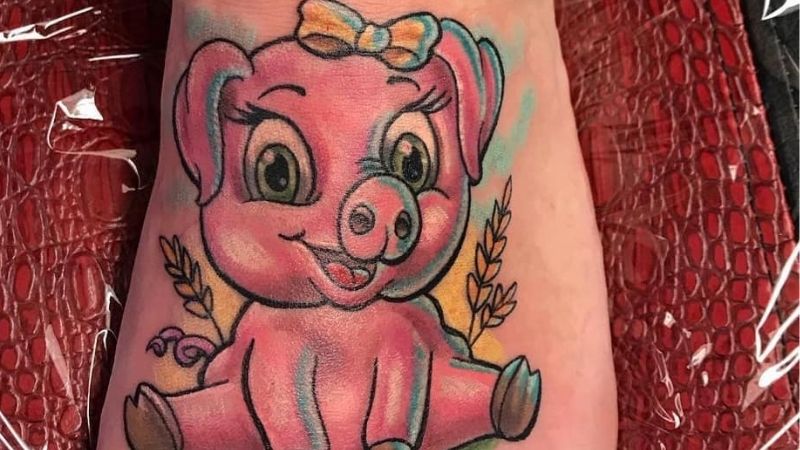 Tổng hợp 40+ hình xăm con heo đẹp nhất, ý nghĩa hình xăm con heo