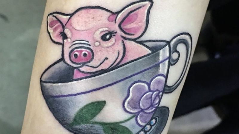 Tổng hợp 40+ hình xăm con heo đẹp nhất, ý nghĩa hình xăm con heo