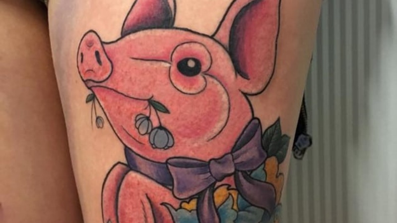 Tổng hợp 40+ hình xăm con heo đẹp nhất, ý nghĩa hình xăm con heo