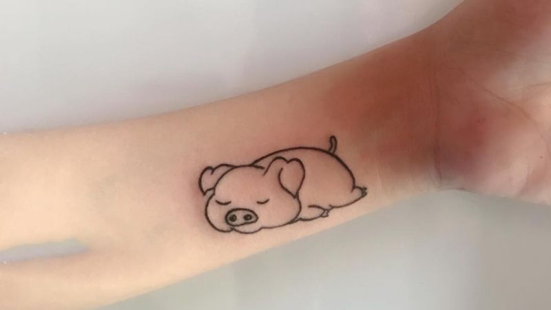 Tổng hợp 40+ hình xăm con heo đẹp nhất, ý nghĩa hình xăm con heo